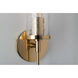 Olivia 1 Light 5 inch Aged Brass ADA Wall Sconce Wall Light