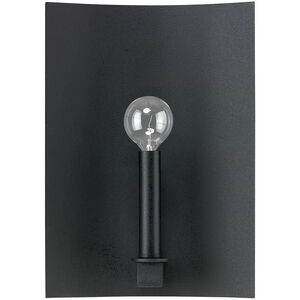 Pearson 1 Light 8 inch Black Iron ADA Sconce Wall Light