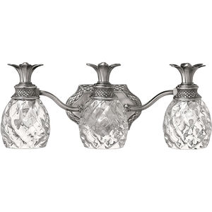 Plantation 3 Light 21.00 inch Bathroom Vanity Light