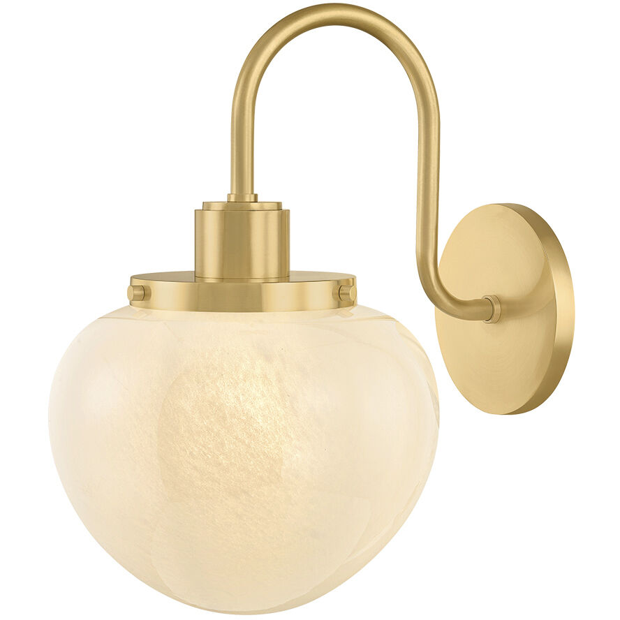 Kristen 1 Light 8 inch Aged Brass Wall Sconce Wall Light