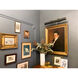 Holly 75 watt 24 inch Aged Old Bronze Picture Light Wall Light, with Plug