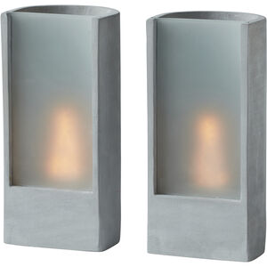 Global Caravan Gray and Frosted White Decorative Lighting