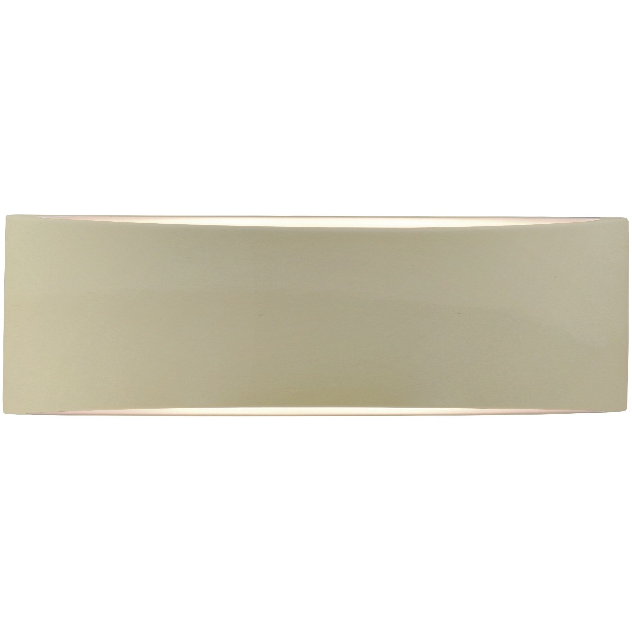 Ambiance LED 16 inch Vanilla Gloss ADA Wall Sconce Wall Light