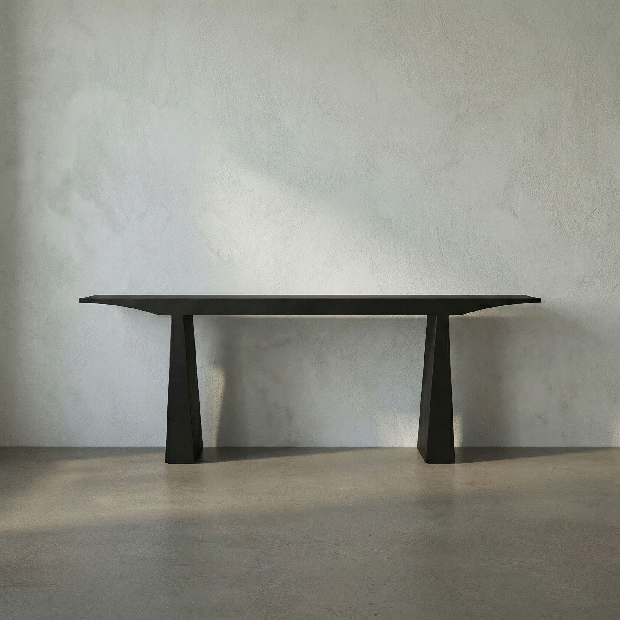 Truss 78 X 18 inch Matte Black Console