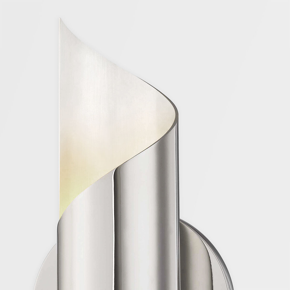 Evie LED 5 inch Polished Nickel ADA Wall Sconce Wall Light