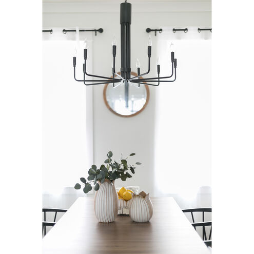 Brigitte 10 Light 32 inch Old Bronze Pendant Ceiling Light