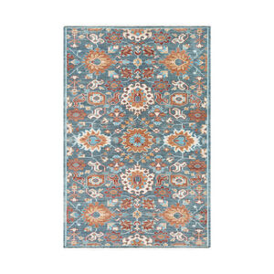 Ace 36 X 24 inch Dark Green/Burnt Orange/Camel/Teal/Butter/Dark Red Rugs, Wool