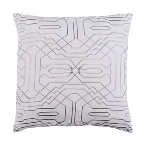 Ridgewood 18 X 18 inch Ivory/Medium Gray Pillow Kit