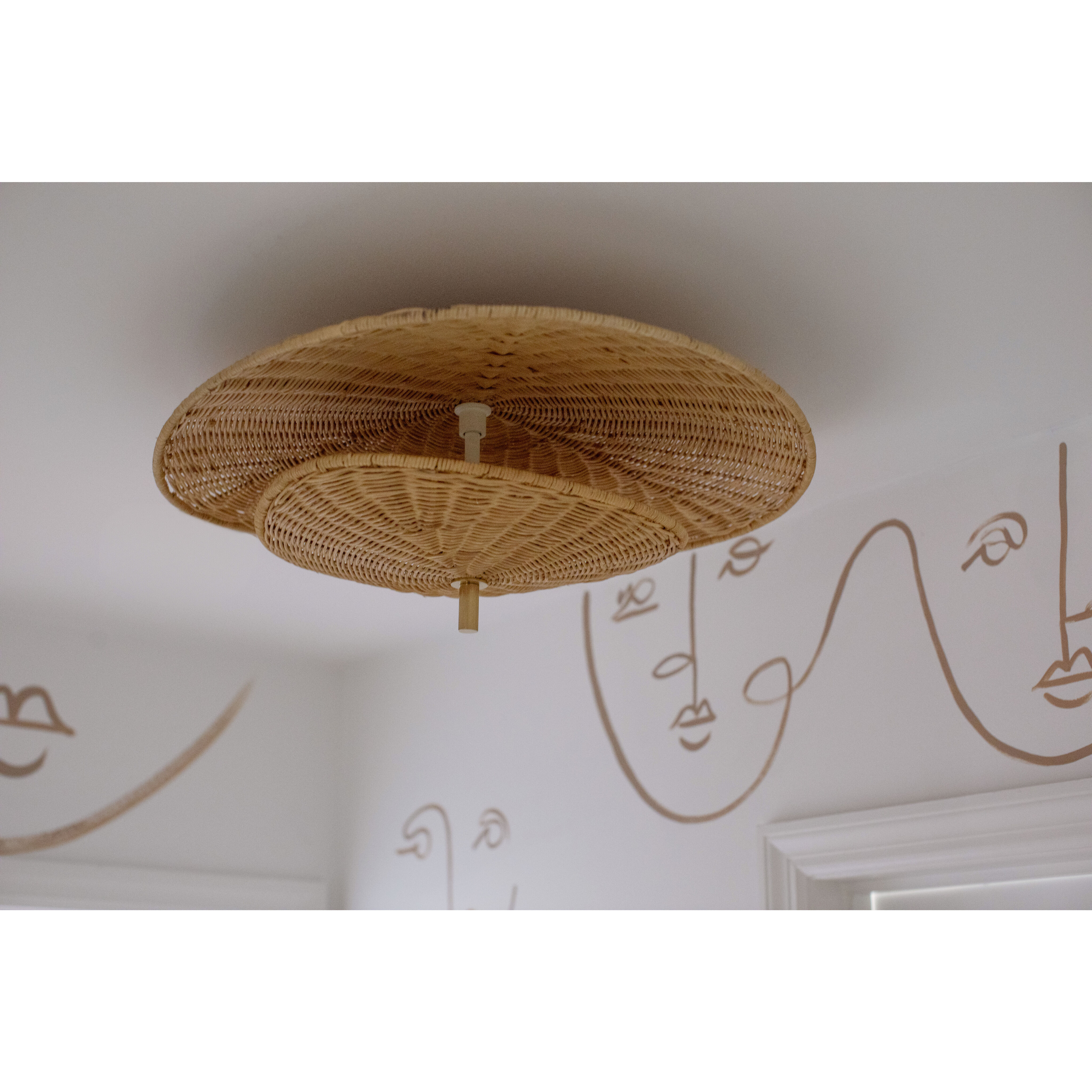 Marigold 3 Light 23.75 inch Aged Brass Semi Flush Ceiling Light