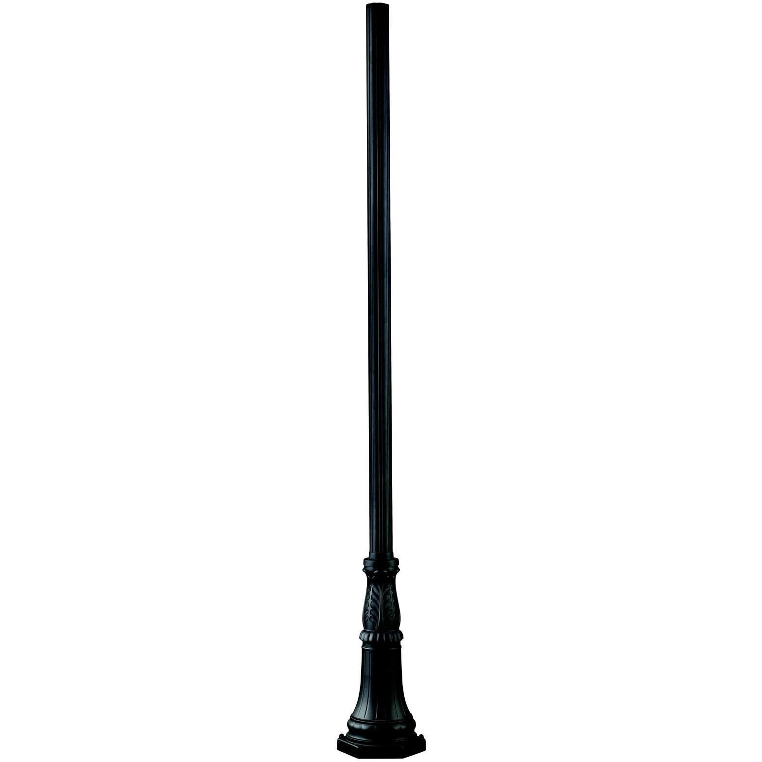 Outdoor Post Black Outdoor Posts + Hardware