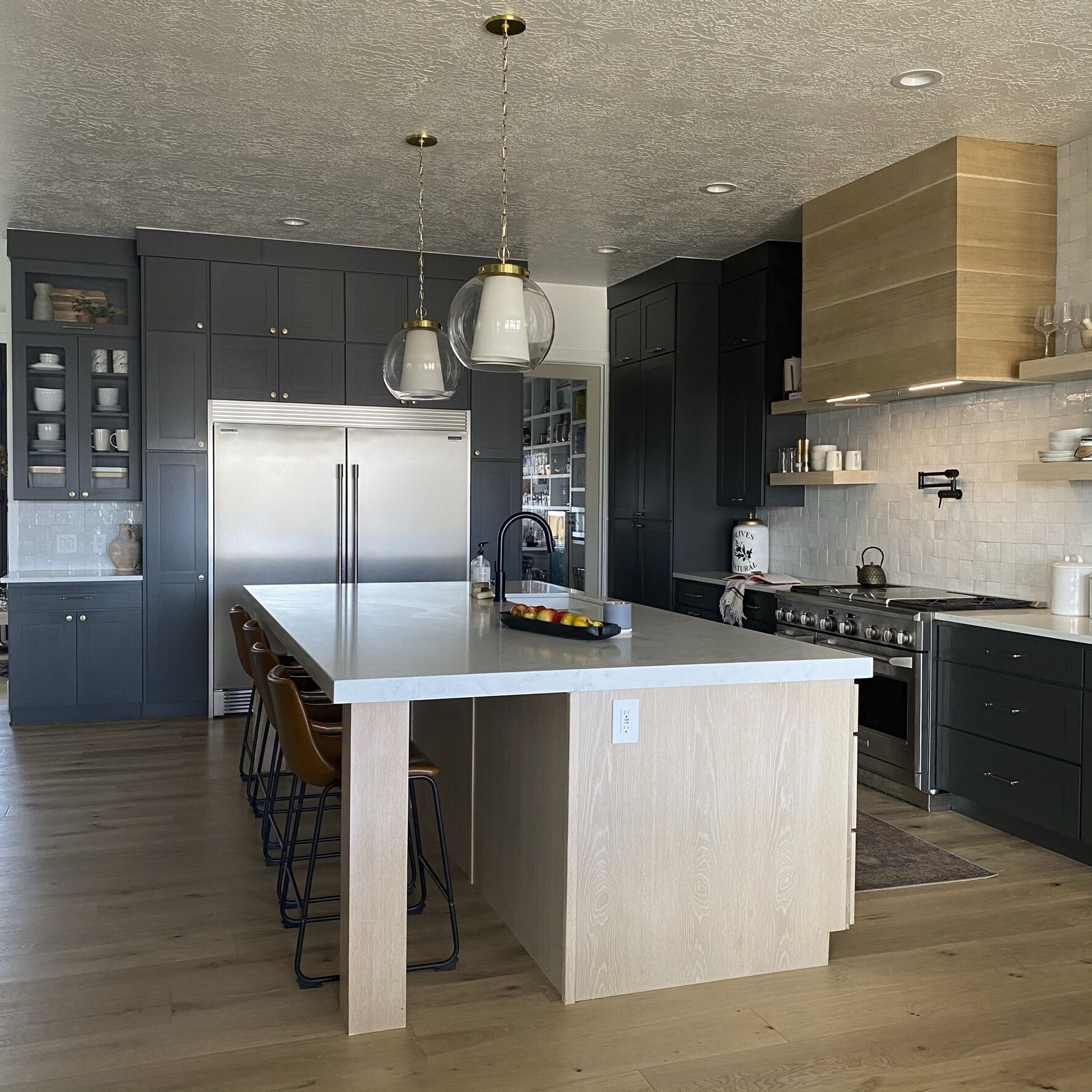 Sasha LED 15 inch Aged Brass Pendant Ceiling Light