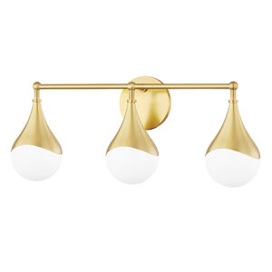 Ariana LED 23 inch Aged Brass Bath and Vanity Light Wall Light