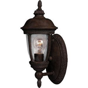 Knob Hill DC 1 Light 14 inch Sienna Outdoor Wall Mount