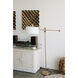 Libby 55.5 inch 60.00 watt Aged Brass Floor Lamp Portable Light