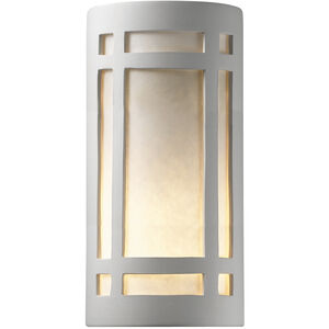 Ambiance LED 11 inch Gloss Black Wall Sconce Wall Light in 2000 Lm LED, Really Big