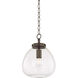Della 1 Light 12.00 inch Pendant