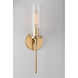 Olivia 1 Light 5 inch Aged Brass ADA Wall Sconce Wall Light