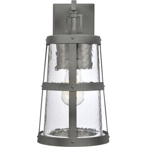 Dakota 1 Light 14 inch Distressed Zinc Outdoor Wall Sconce