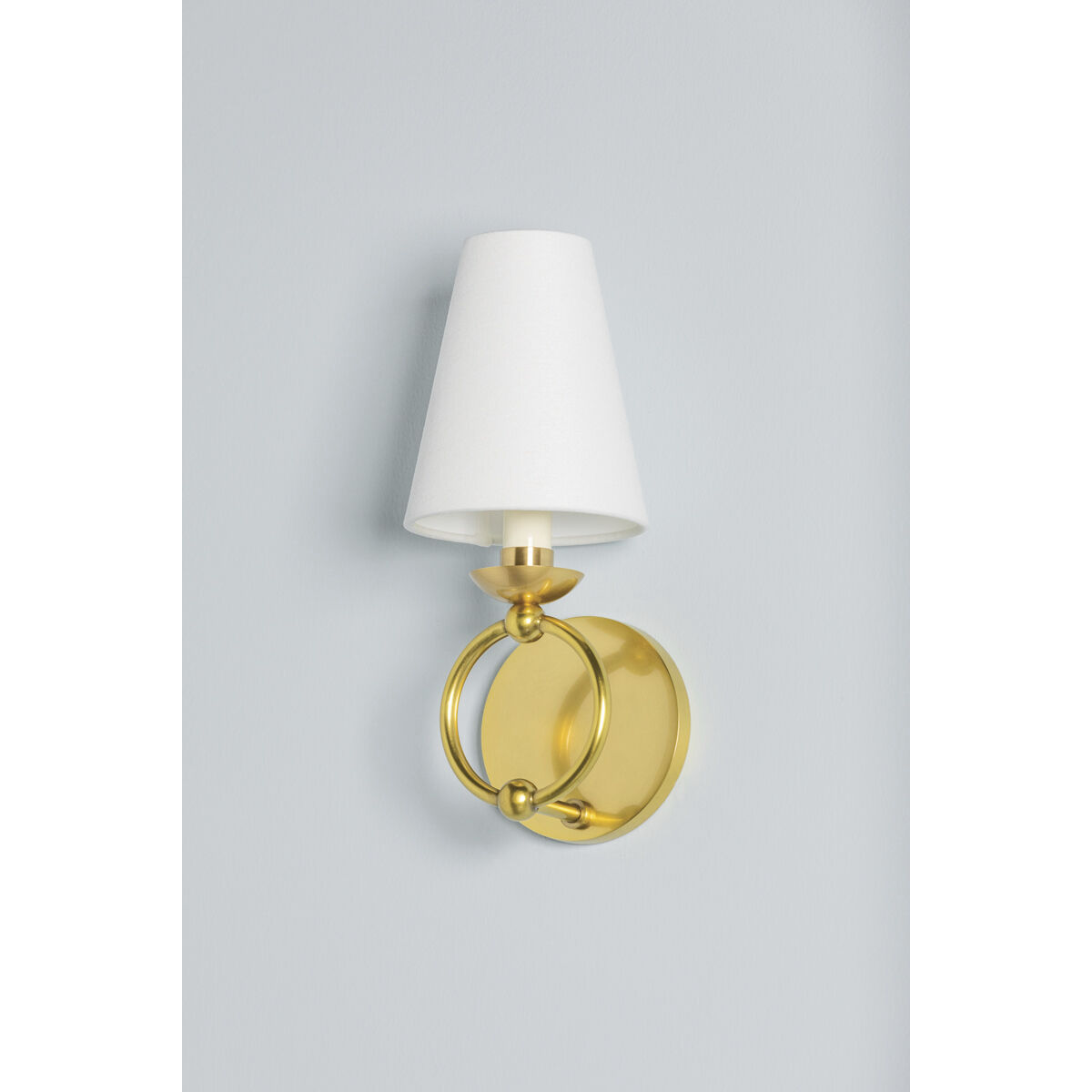 Haverford 1 Light 5 inch Aged Brass Wall Sconce Wall Light