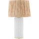 Daniella 22.75 inch 60 watt Aged Brass Table Lamp Portable Light