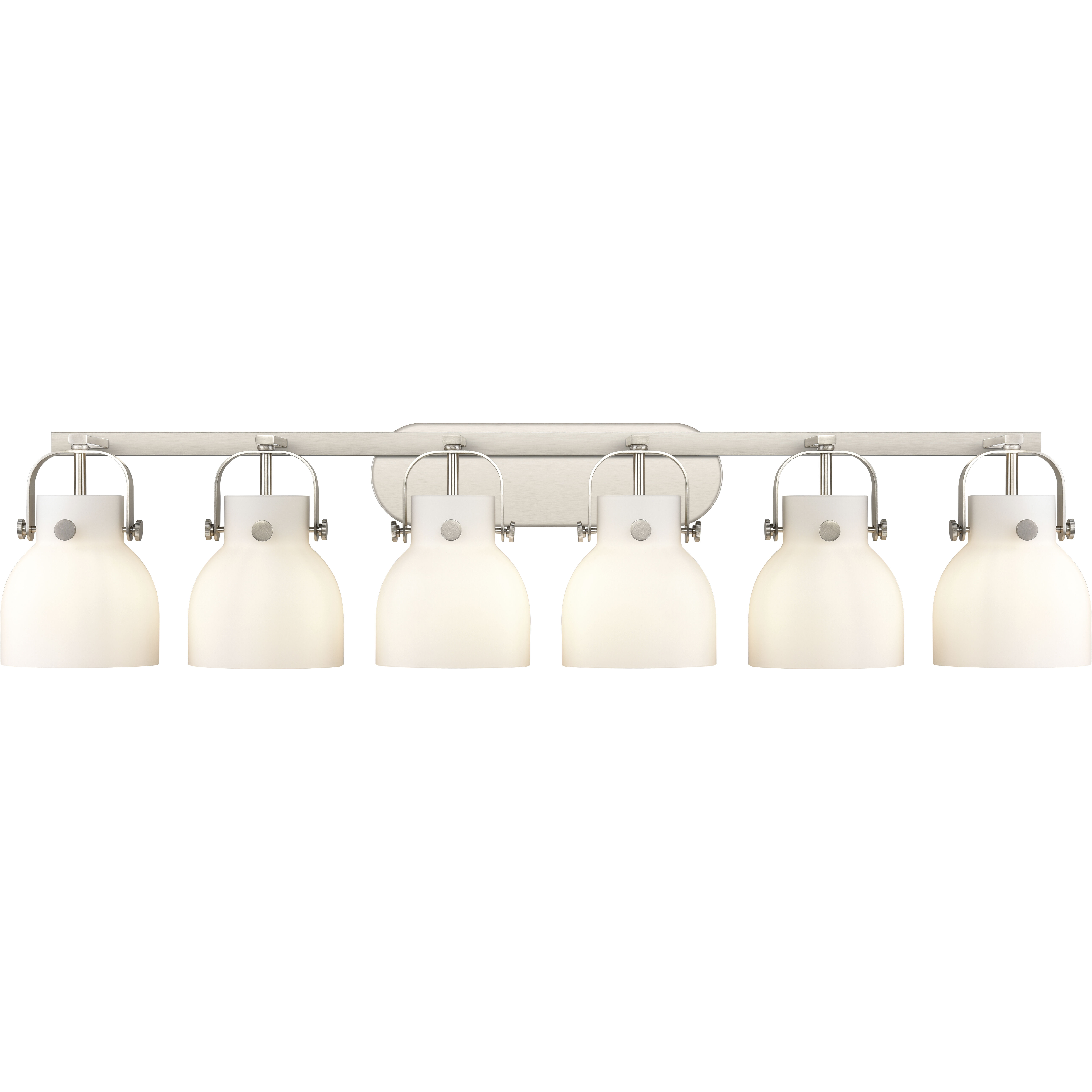 Pilaster II Bell 6 Light 45.50 inch Bathroom Vanity Light