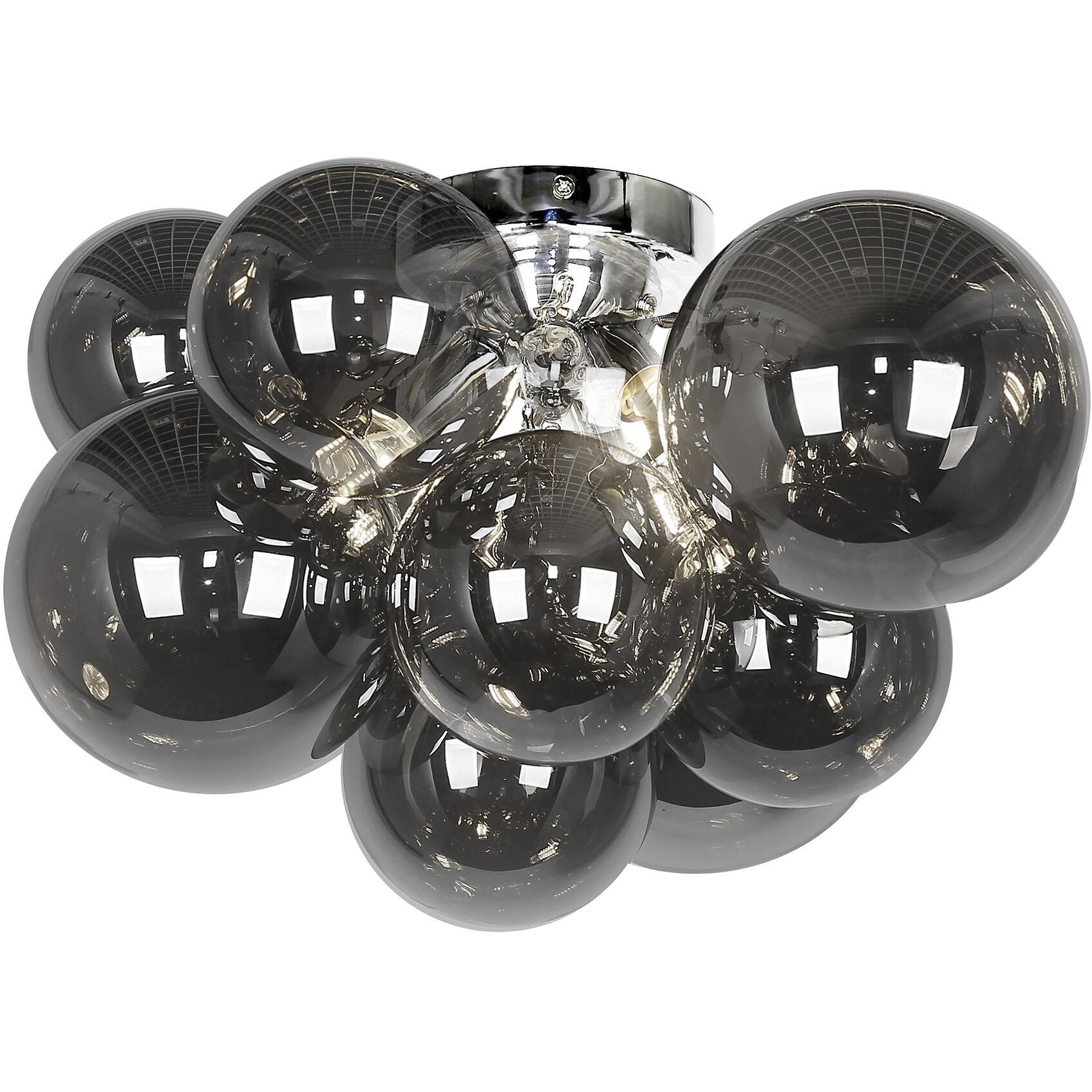 Comet 3 Light 14.25 inch Flush Mount