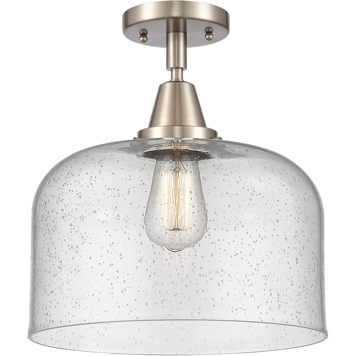 Franklin Restoration X-Large Bell 1 Light 12.00 inch Flush Mount