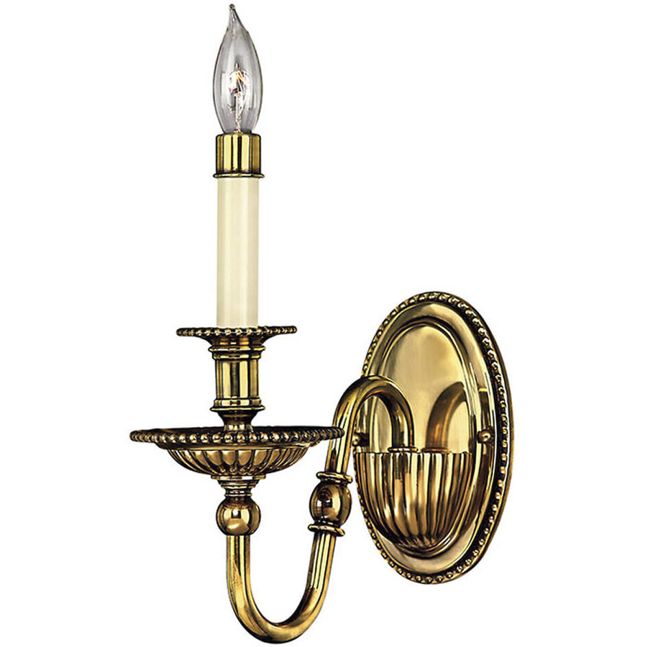 Cambridge 1 Light 4.5 inch Burnished Brass Indoor Wall Sconce Wall Light