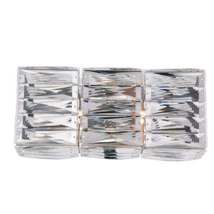 Cuvette 2 Light 14.37 inch Chrome Vanity Light Wall Light, Royal Cut Clear Crystal