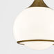 Reese 1 Light 10 inch Aged Brass Pendant Ceiling Light