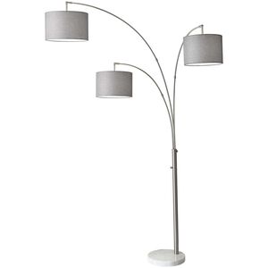 Bowery 3 Light 35.00 inch Floor Lamp
