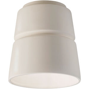 Radiance Collection 1 Light 7.5 inch Real Rust Outdoor Flush-Mount