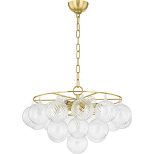 Mimi 6 Light 22.5 inch Aged Brass Chandelier Ceiling Light