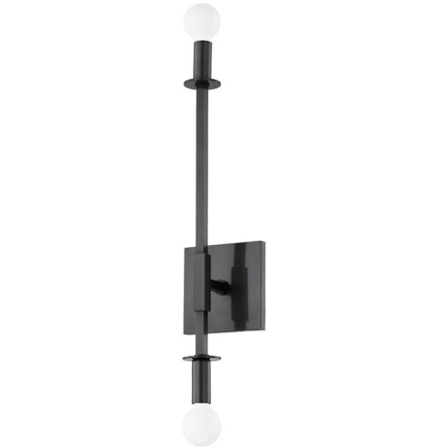 Milana 2 Light 4.75 inch Old Bronze ADA Wall Sconce Wall Light