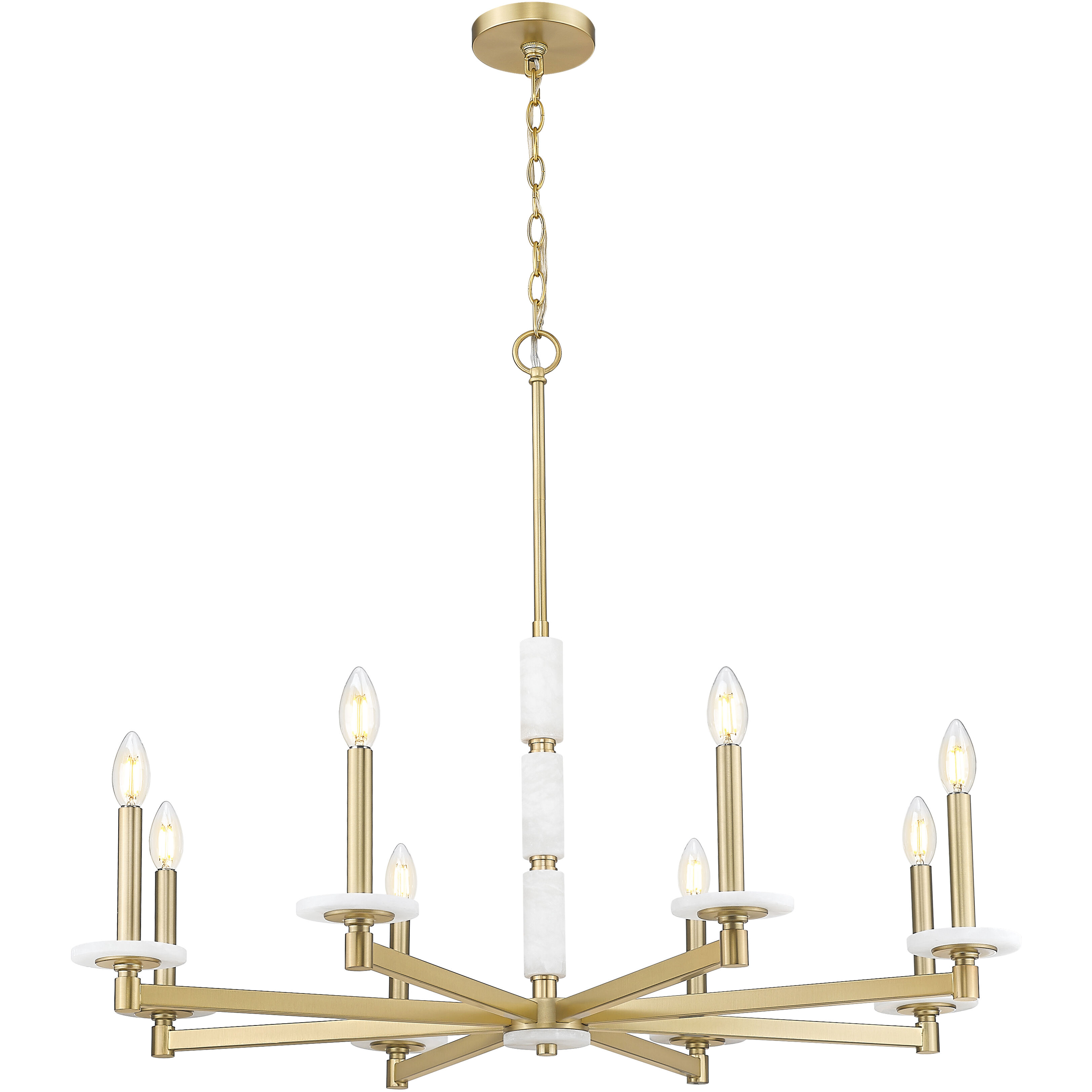 Kaden 8 Light 36.50 inch Chandelier