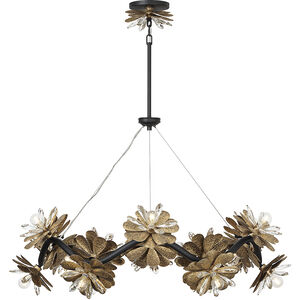 Giselle 24 Light 46 inch Delphine Chandelier Ceiling Light