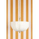 Meshelle 1 Light 20.25 inch Aged Brass Pendant Ceiling Light