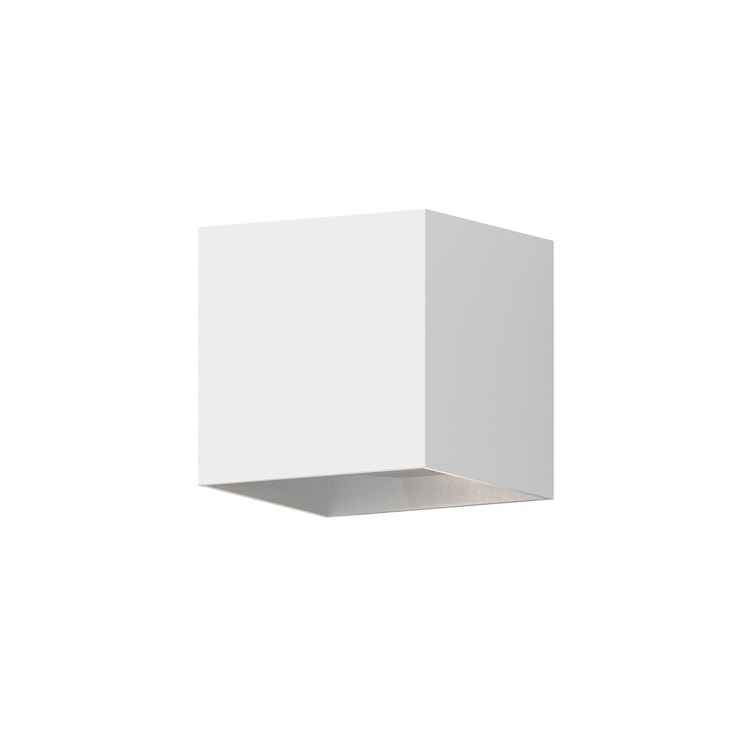 Qube 2 Light 5.25 inch Outdoor Wall Light
