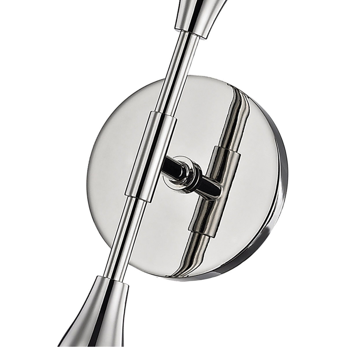 Tara 2 Light 5 inch Polished Nickel ADA Wall Sconce Wall Light