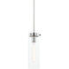 Haisley 1 Light 4 inch Polished Nickel Pendant Ceiling Light