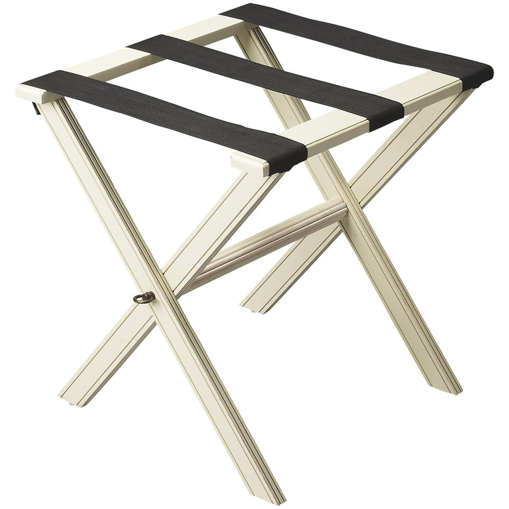 Masterpiece Anthony  Cottage White Luggage Rack