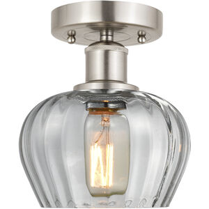 Edison Fenton 1 Light 6.50 inch Semi-Flush Mount