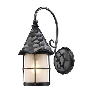 Formosus 1 Light 19 inch Matte Black Outdoor Wall Sconce