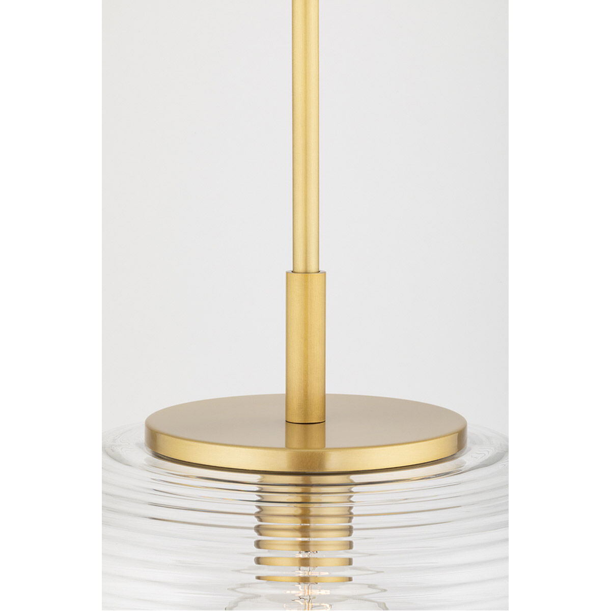 Maggie 1 Light 13 inch Aged Brass Pendant Ceiling Light