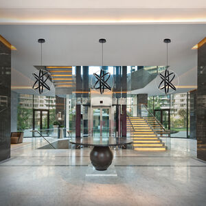 Kinetic 1 Light 60.00 inch Chandelier