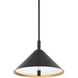 Brianna 2 Light 15 inch Gold Leaf Pendant Ceiling Light