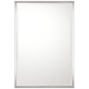 Mirror 38 X 26 inch Polished Nickel Wall Mirror