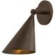 Luneth 1 Light 6.25 inch Bronze Wall Sconce Wall Light