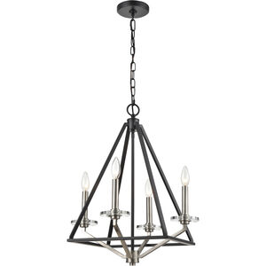 Raleigh 4 Light 17.50 inch Mini Chandelier