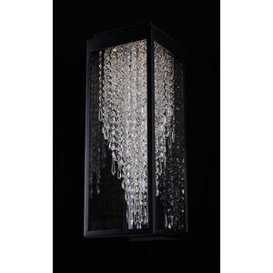 Tenuta Esterno 30 inch Matte Black Outdoor Wall Sconce